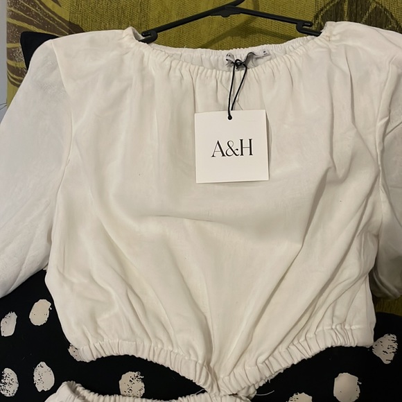 NEW White cut out dress size 8 - Picture 3 of 4